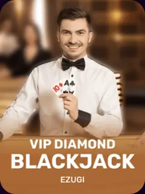 VIP Diamond Blackjack, jogo de Ezugi no lobby da MaxWin